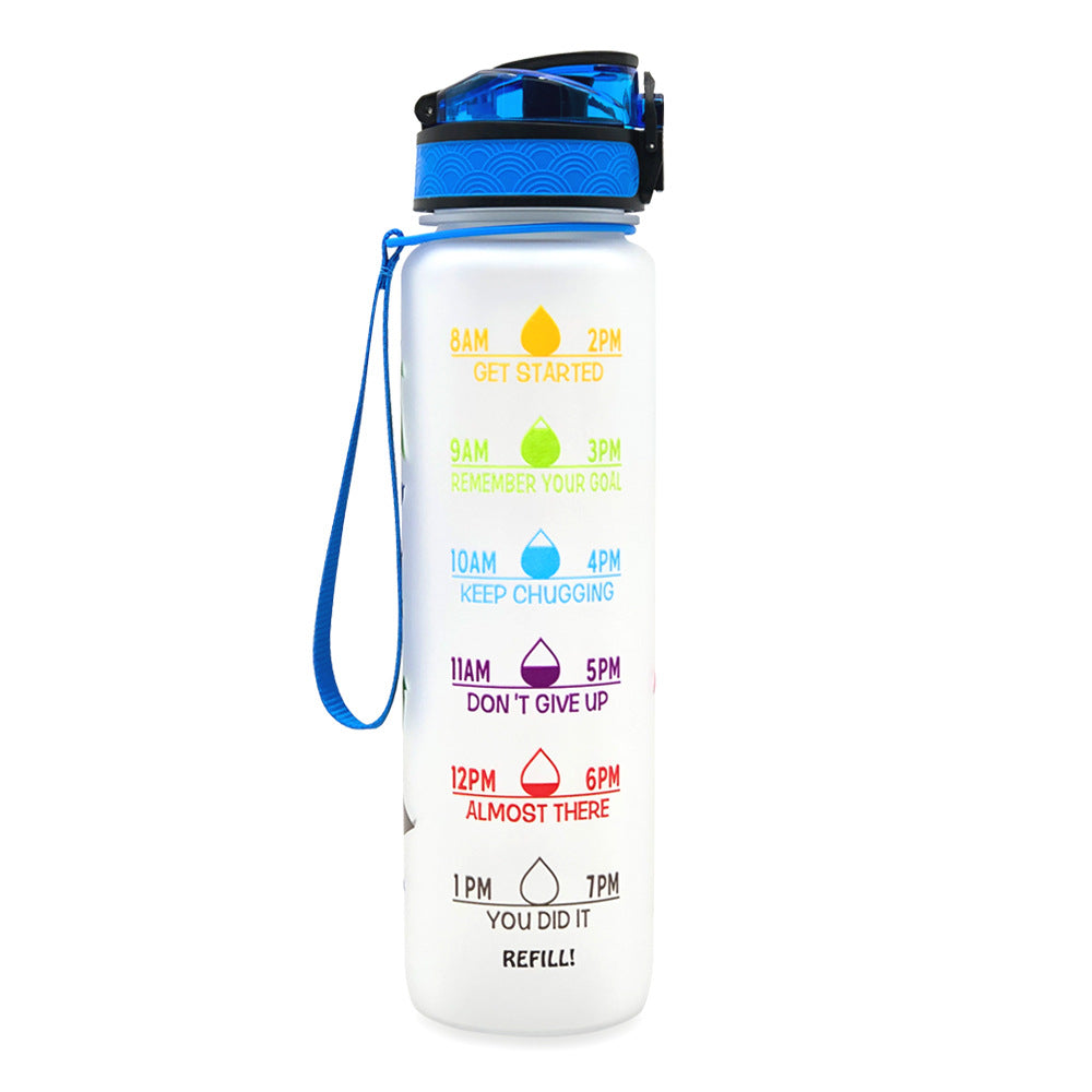 1L Tritan bottle carried on the go