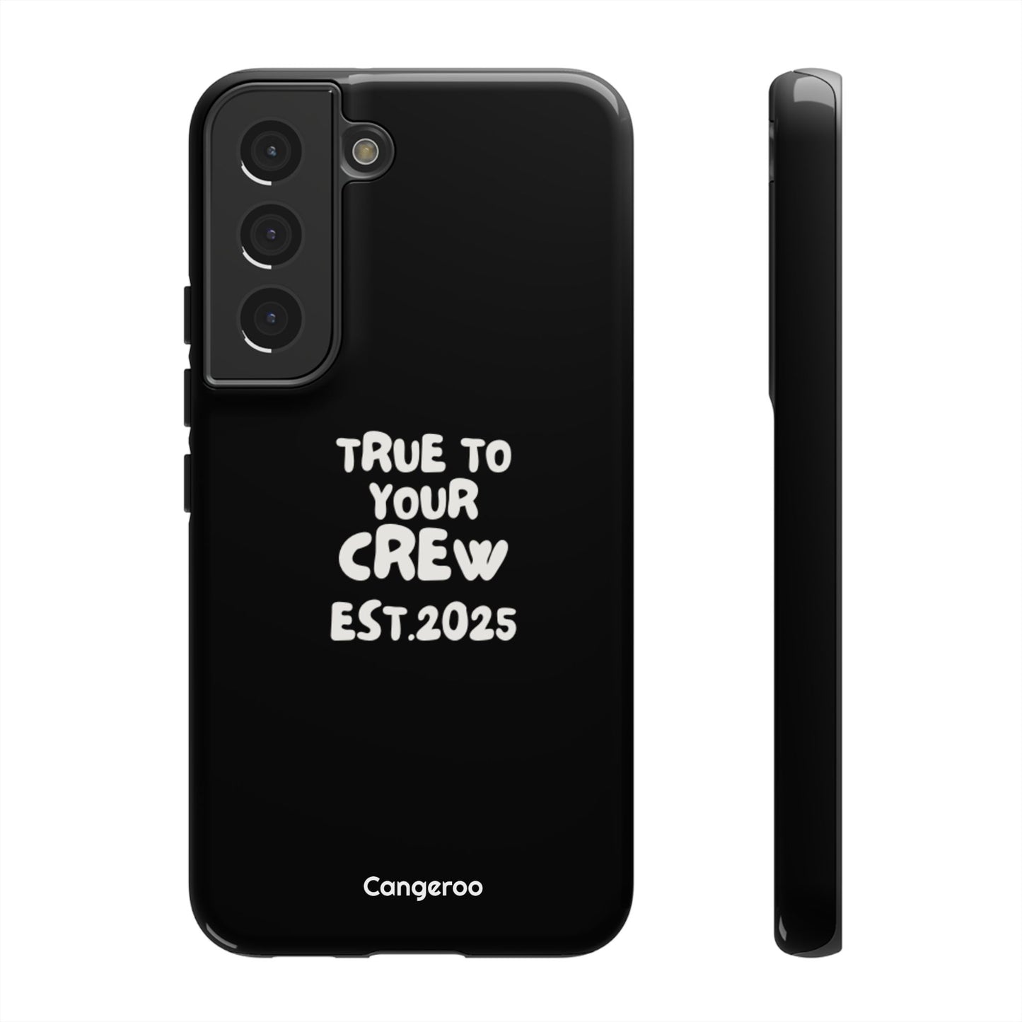 Cangeroo “True To Your Crew” Minimalist Graphic Case