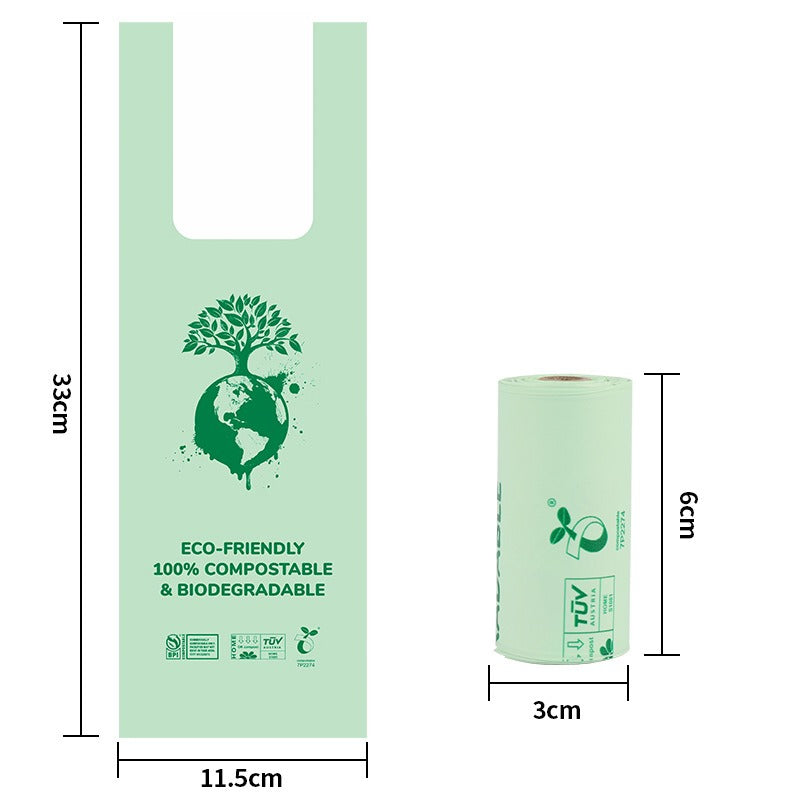 Biodegradable bags boxed pack