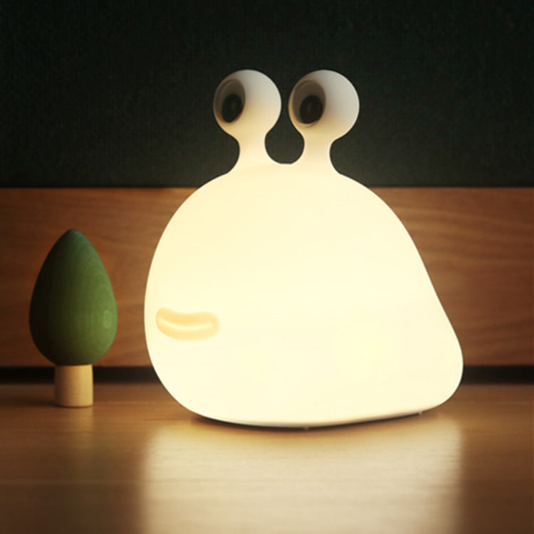 Silicone slug night light