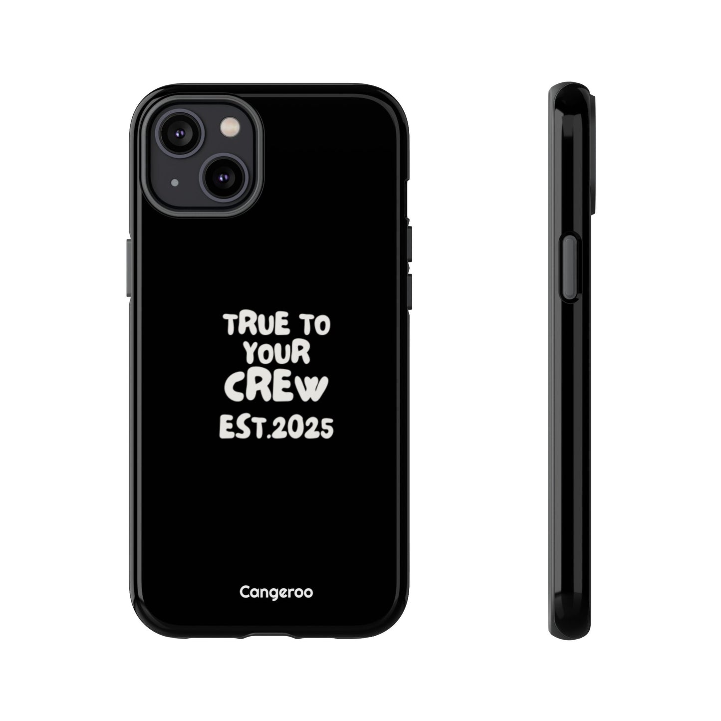 Cangeroo “True To Your Crew” Minimalist Graphic Case