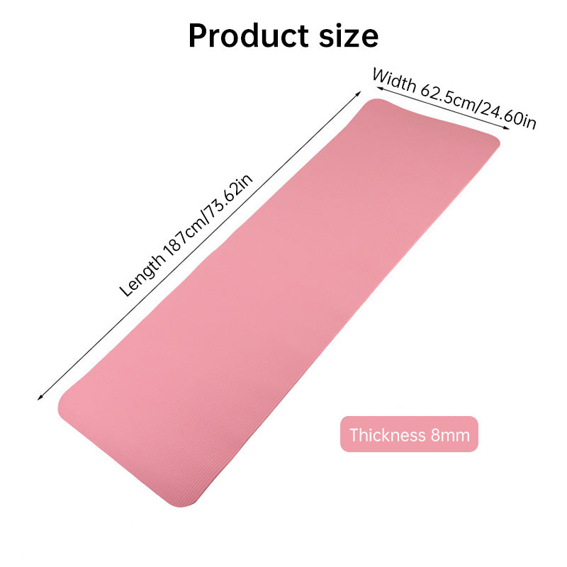 Extra-long mat dimensions guide