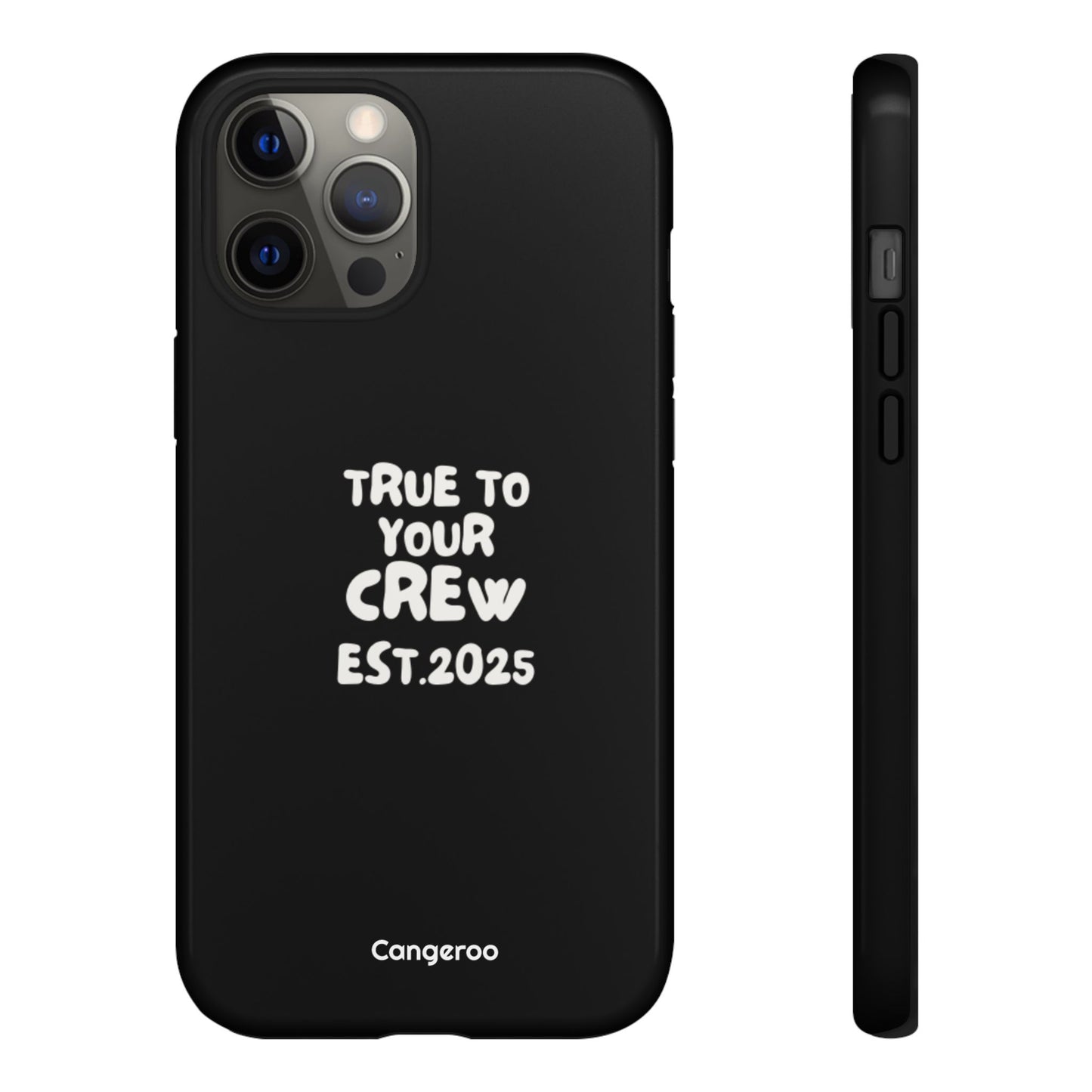 Cangeroo “True To Your Crew” Minimalist Graphic Case