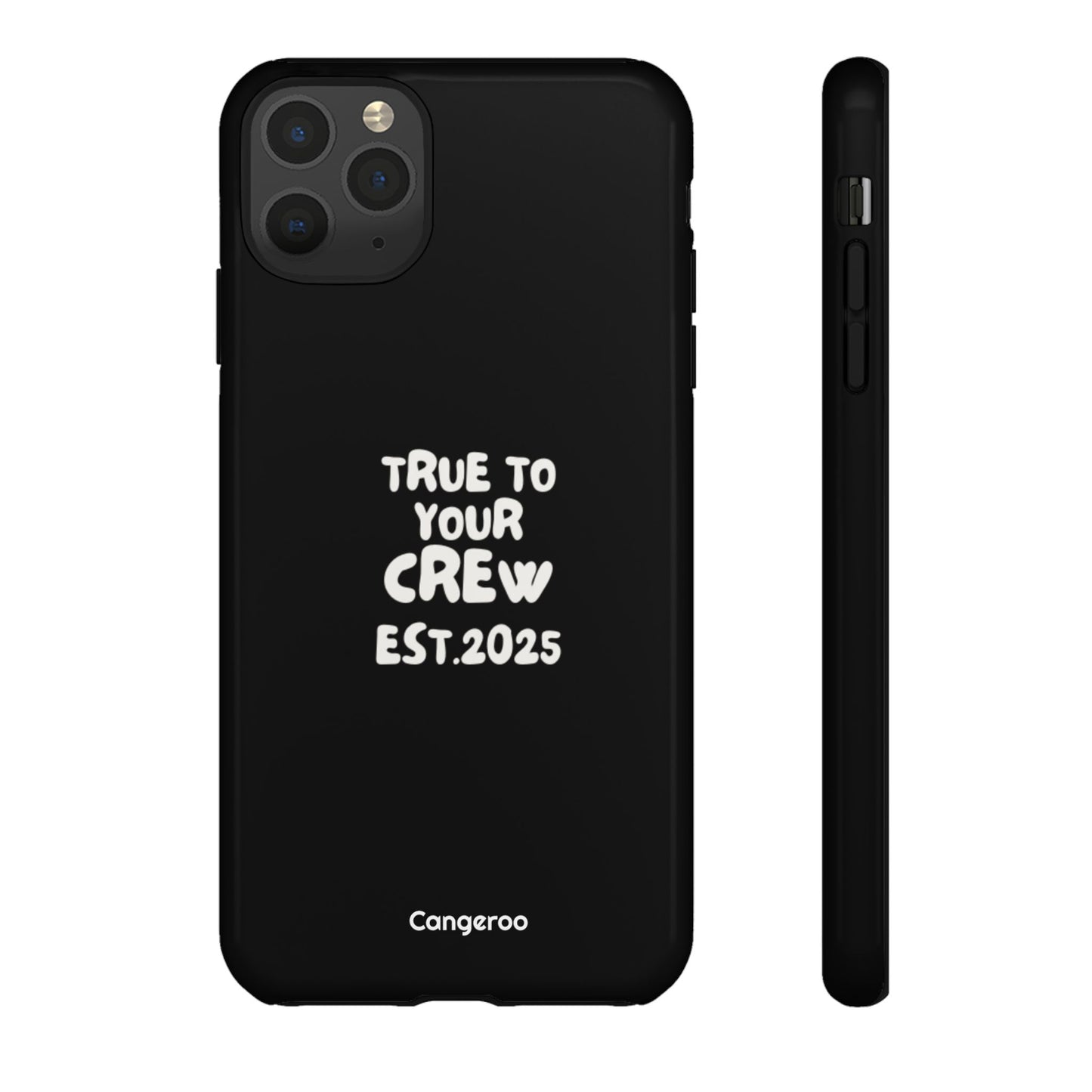 Cangeroo “True To Your Crew” Minimalist Graphic Case
