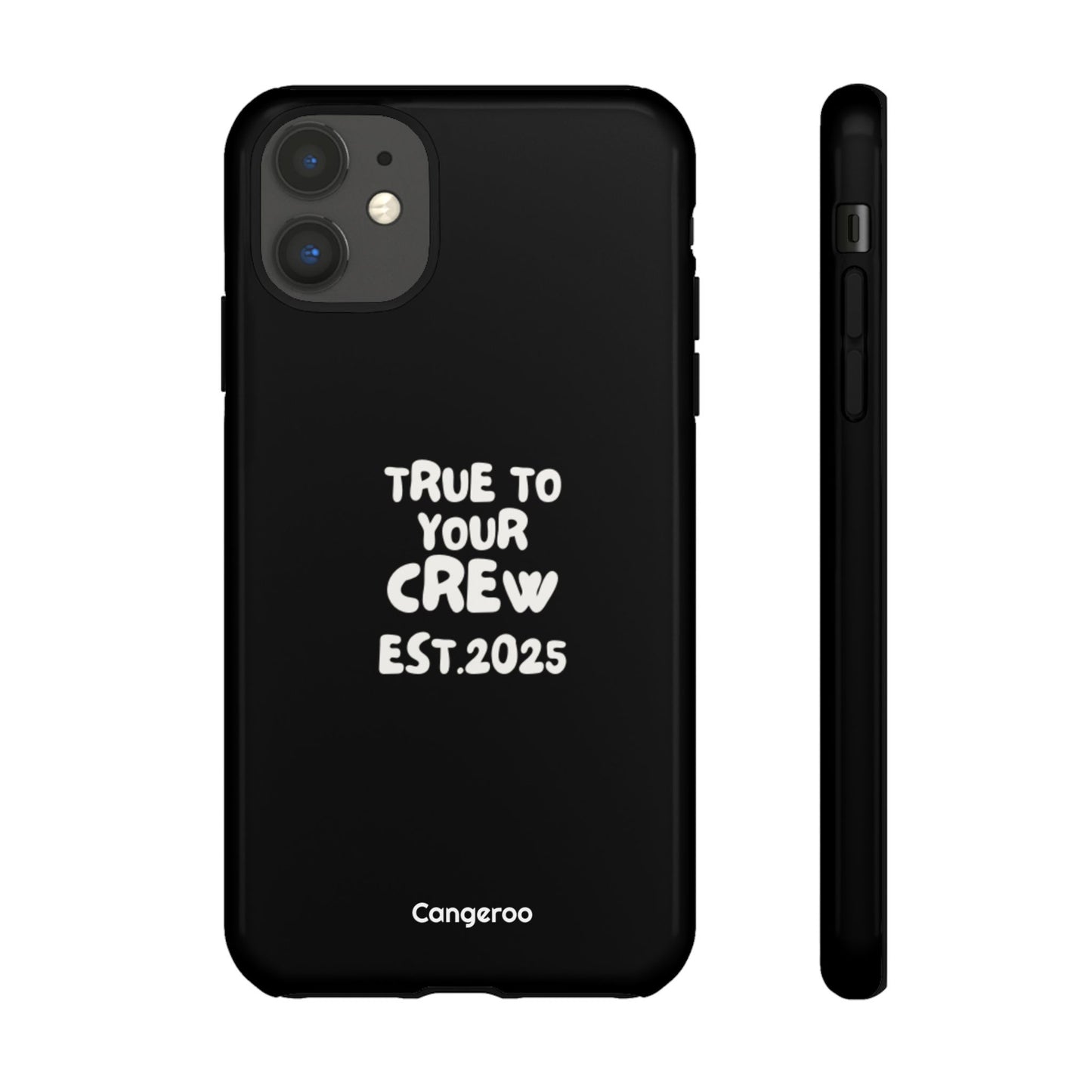 Cangeroo “True To Your Crew” Minimalist Graphic Case