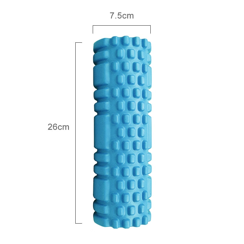 Foam roller in cherry pink