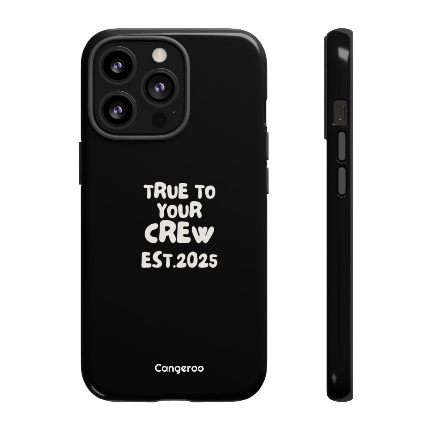 Cangeroo “True To Your Crew” Minimalist Graphic Case