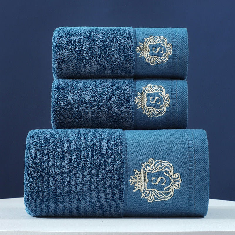 Cotton towel gift set presentation