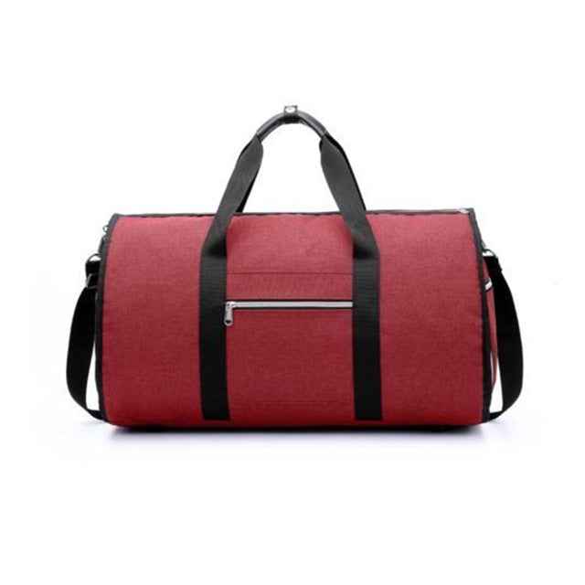 2-in-1 Waterproof Travel Duffel Bag – Large Carry-On Shoulder Garment Tote for Men & Women