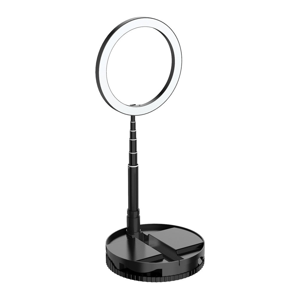 Ring light showing warm and cool tones
