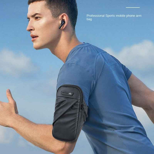 Sports running mobile phone arm bag