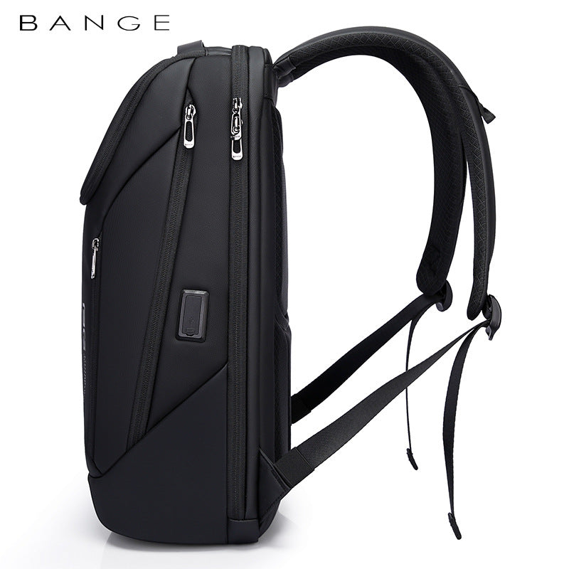 Padded straps and back panel of the backpack