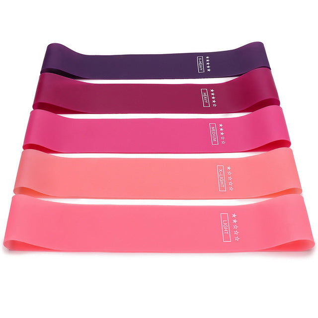 Resistance band used outdoors