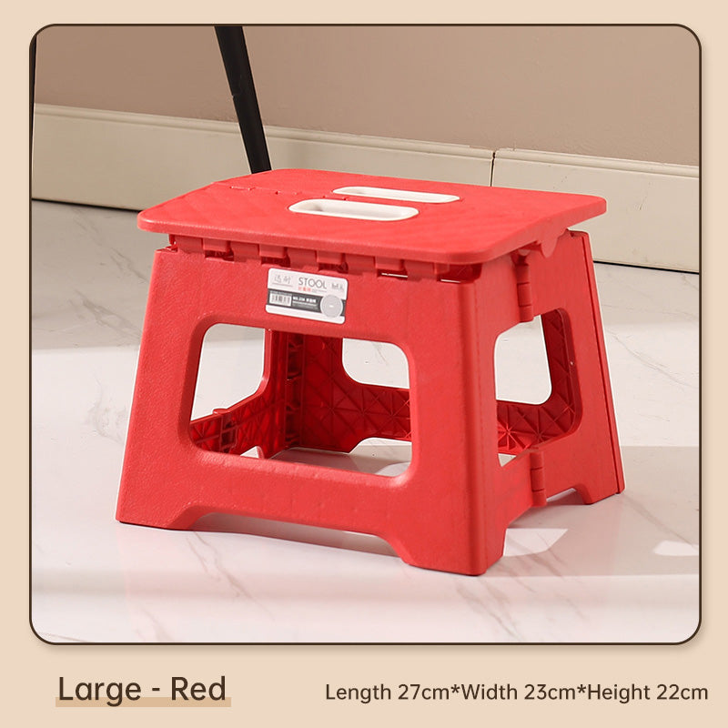 Folding stool in grey