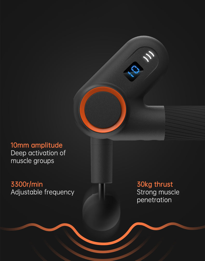 Massage gun round head attachment