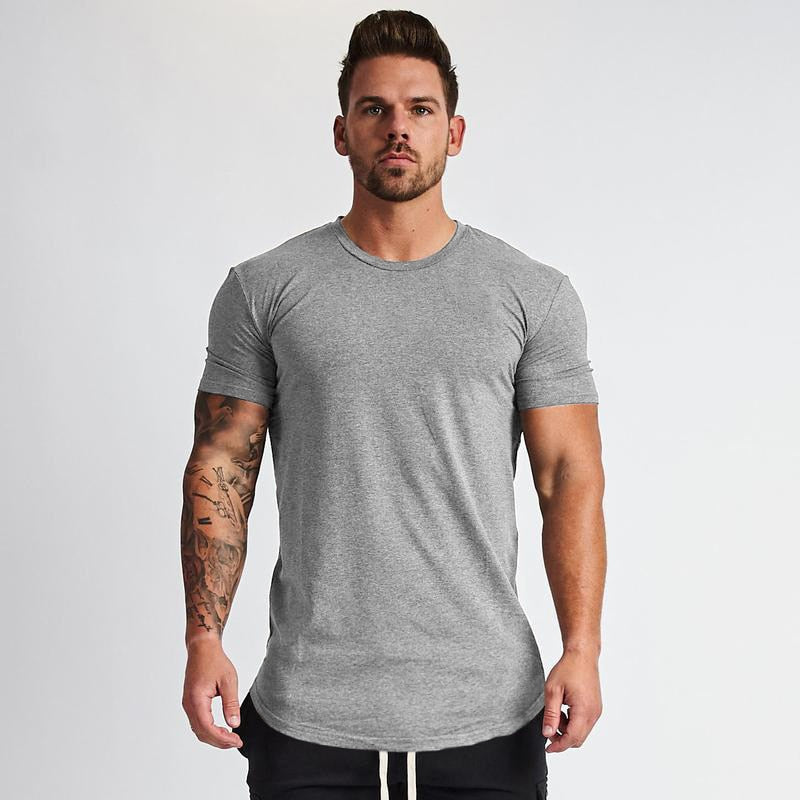 Slim fit t-shirt in blue
