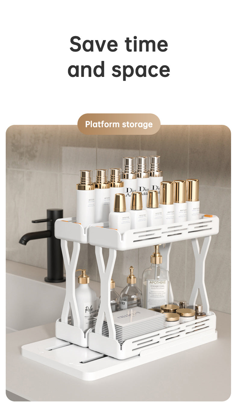 Spice rack organising a cabinet
