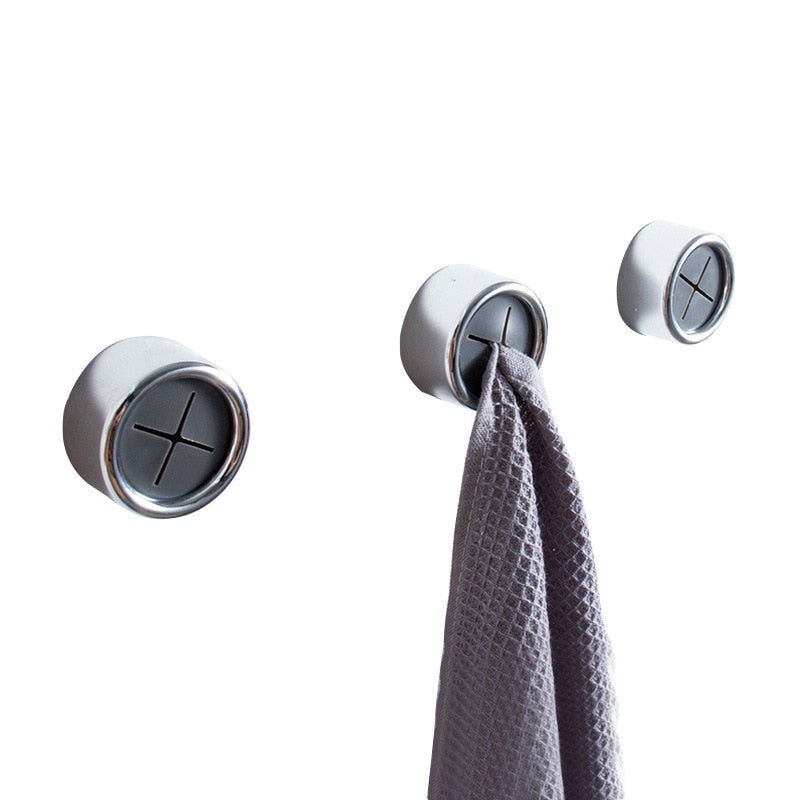 Strong adhesive wall hooks 3 pack