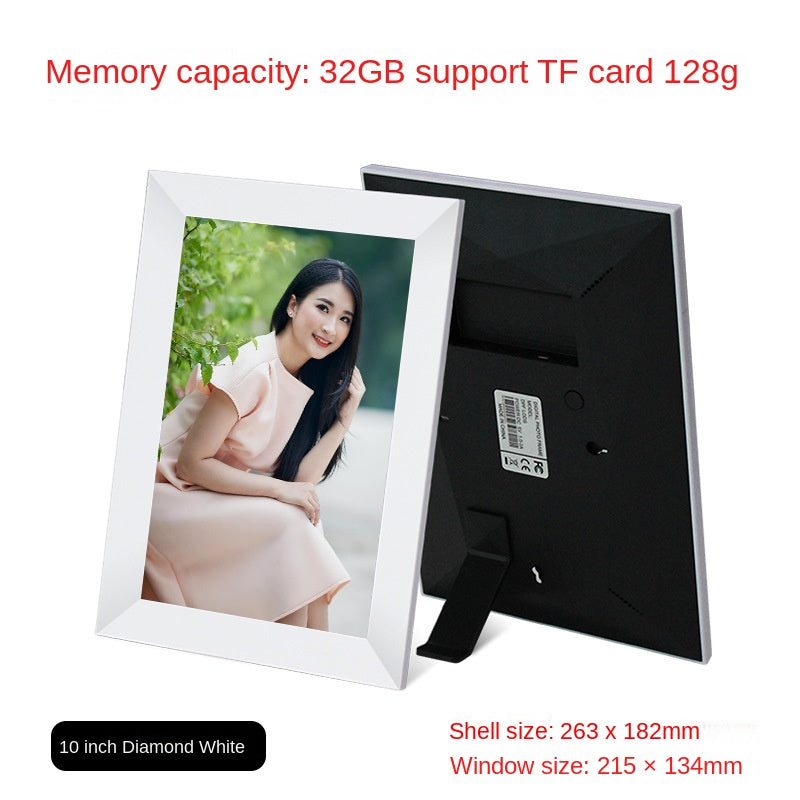 Digital photo frame in black