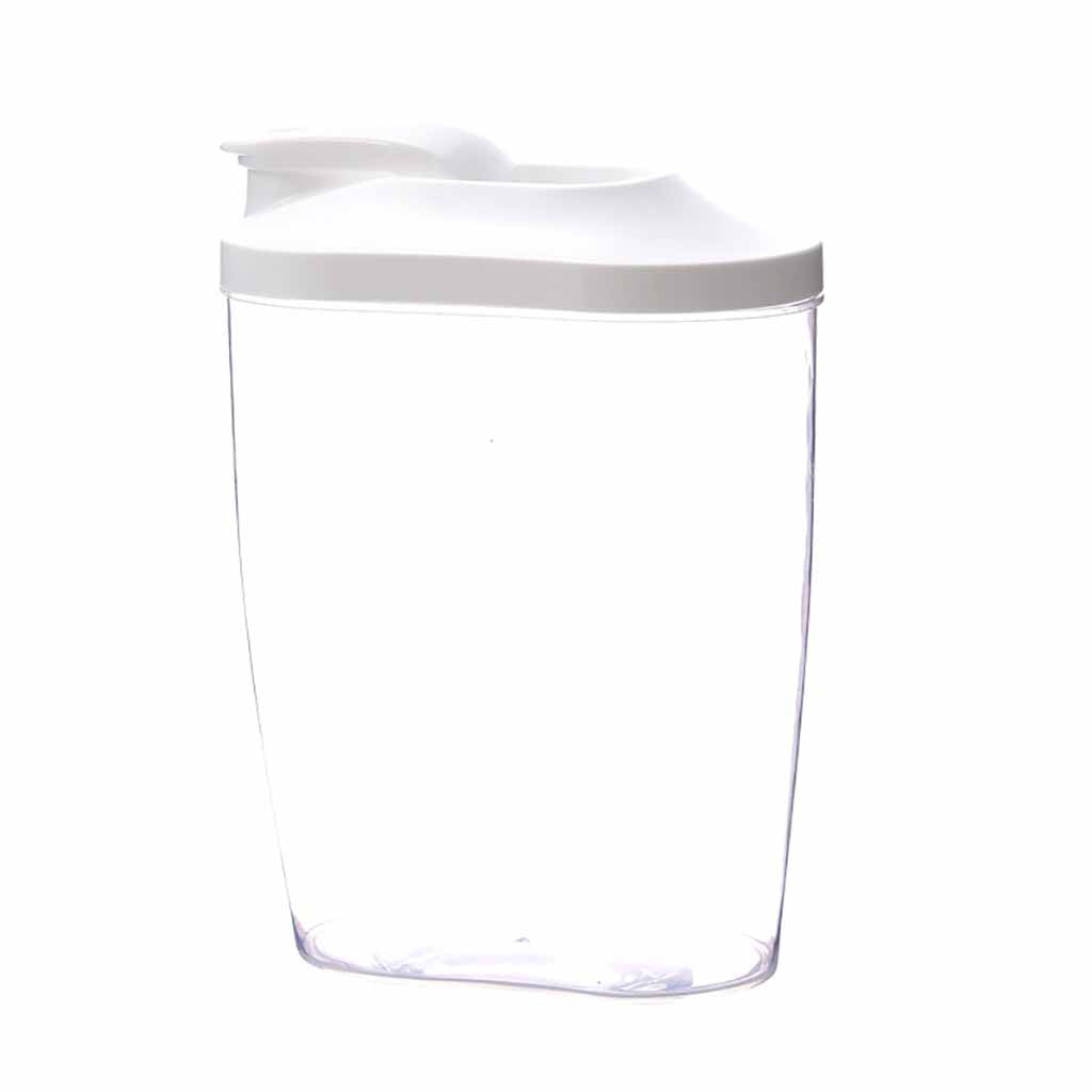Cereal dispenser filled with granola