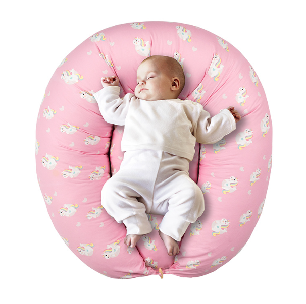 Removable washable nursing pillow cover