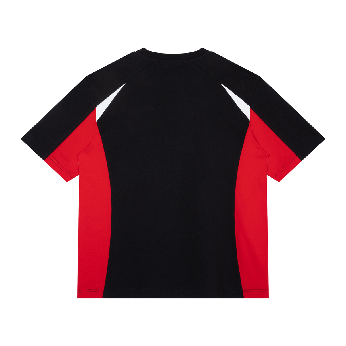 Mens Colour Block Raglan T-Shirt Short Sleeve Sports Top S M L XL
