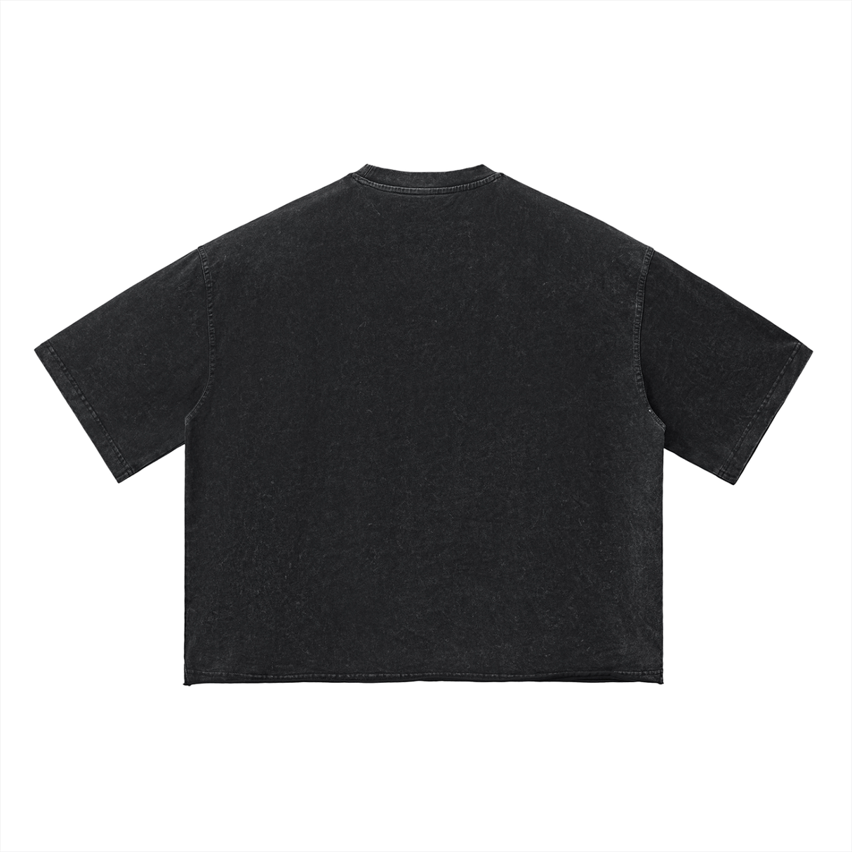 Mens Vintage Wash Boxy T-Shirt Oversized Streetwear S M L XL