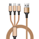 Braided finish of the charging cable