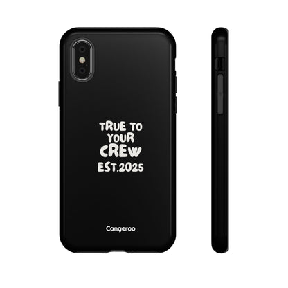 Cangeroo “True To Your Crew” Minimalist Graphic Case