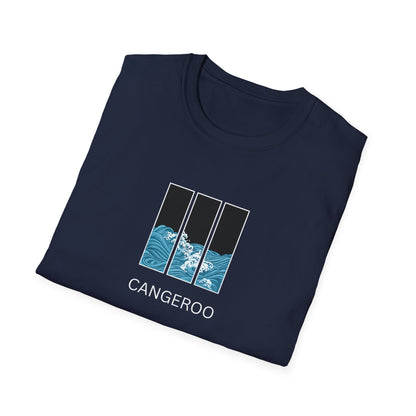 Cangeroo Waveform Window Tee – Minimal Motion, Maximum Impact