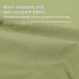 Folding chair headrest detail
