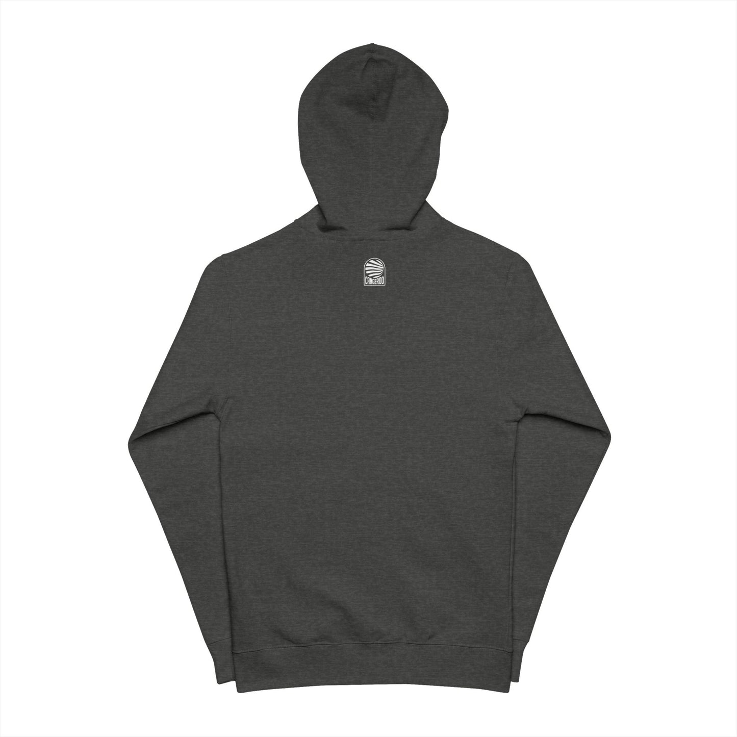Cangeroo  Zip Up Fleece Minimalist Hoodie