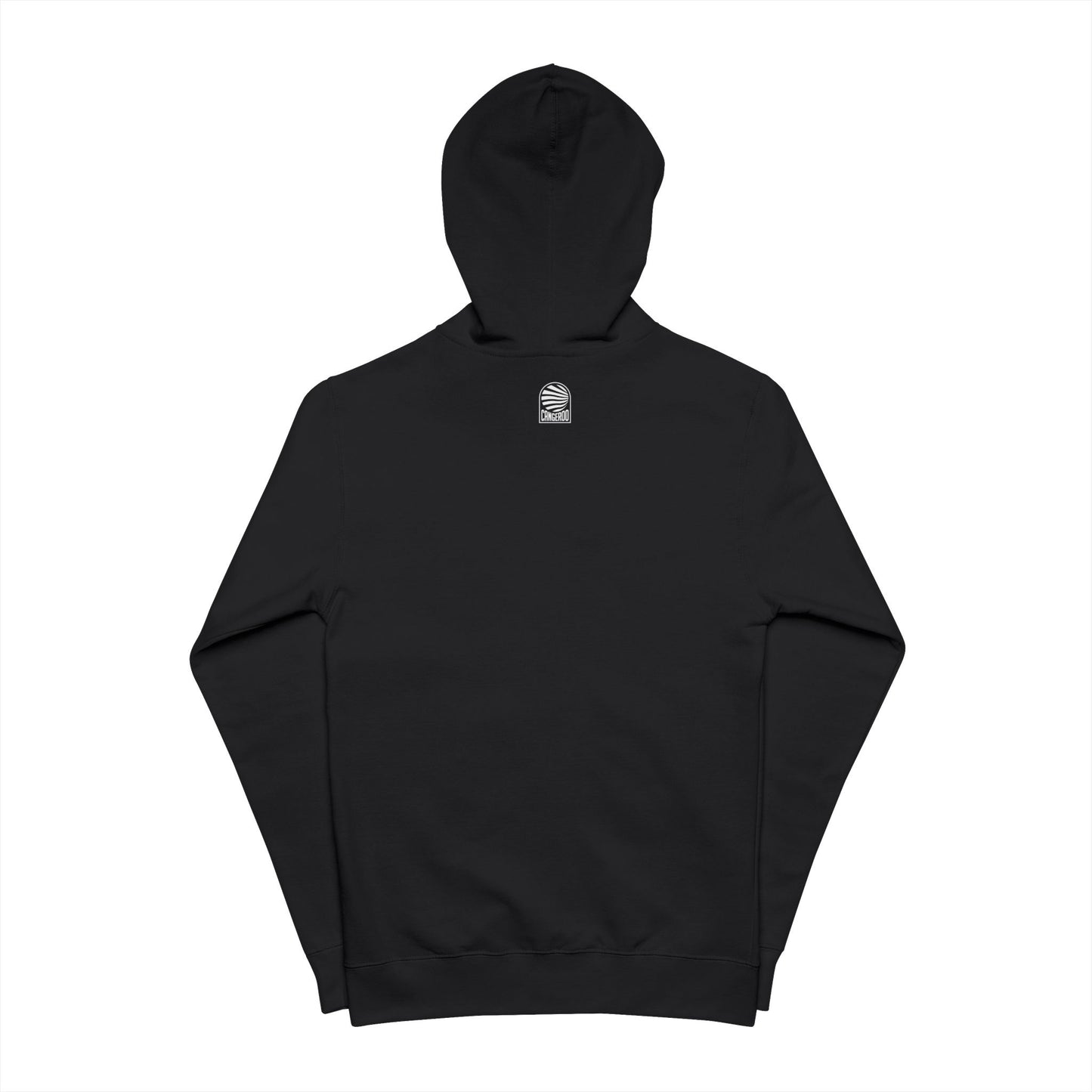 Cangeroo  Zip Up Fleece Minimalist Hoodie