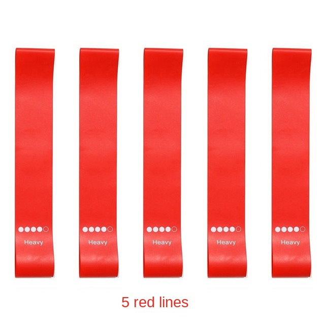 Pink gradient resistance bands