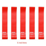 Pink gradient resistance bands