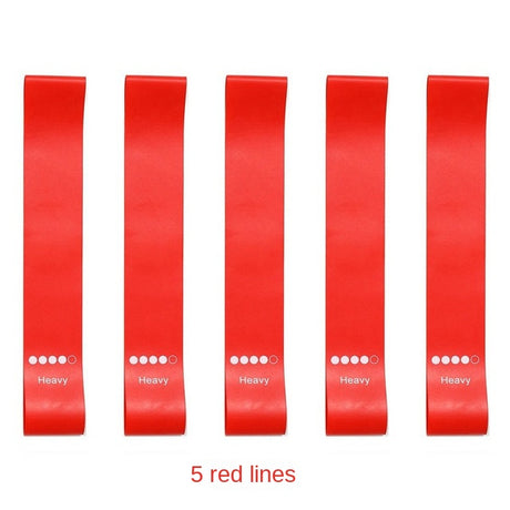 Pink gradient resistance bands