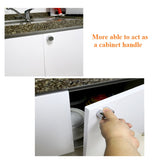 Close-up of the adhesive hook backing