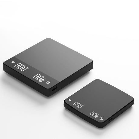 Digital coffee scales with brew timer