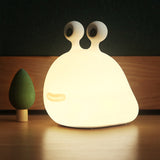 Silicone slug night light