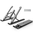 Adjustable foldable laptop stand