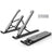 Adjustable foldable laptop stand