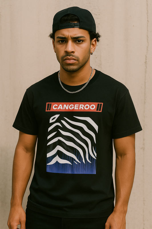 Cangeroo “Zebra Distortion” Tee