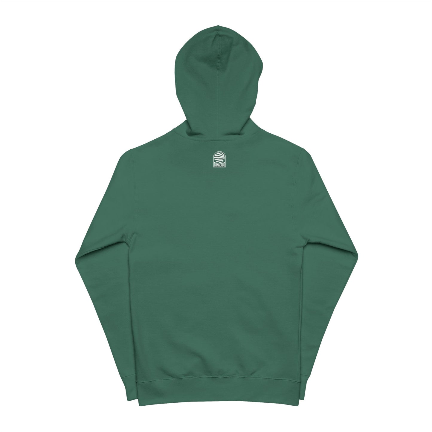 Cangeroo  Zip Up Fleece Minimalist Hoodie