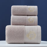Soft absorbent cotton bath towel