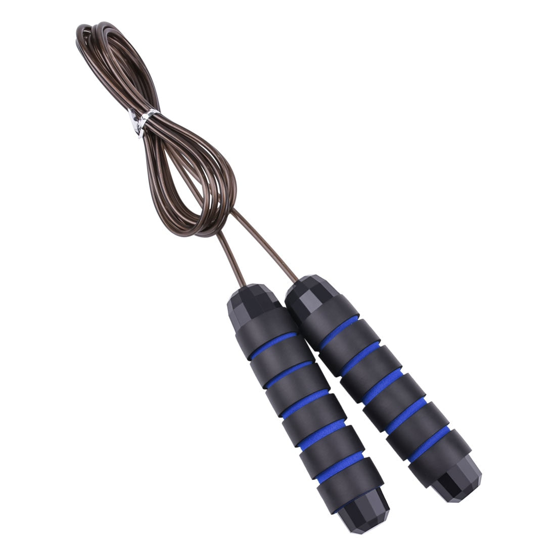 Foam grip handles of the jump rope