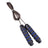 Foam grip handles of the jump rope