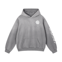 Mens Heavyweight Sunfade Hoodie Pullover Streetwear S M L XL