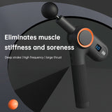 Massage gun rotating head