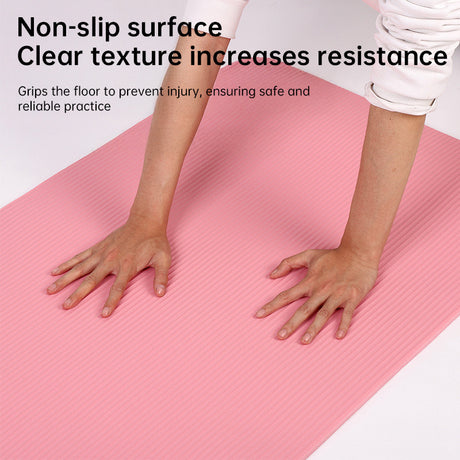 Thickness of the cushioned exercise mat