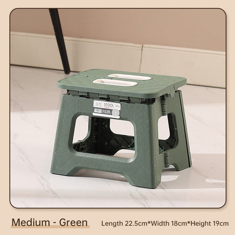 Folding stool size comparison